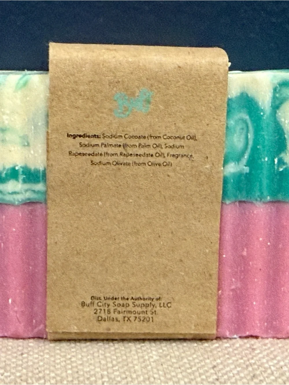 Buff City Soap Two Scents Bar Soap - Pink & Teal